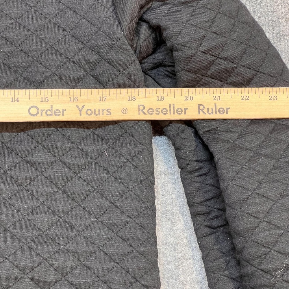 Marine Layer Jacket Womens Medium Black Quilted Full Zip Tech Summit Databricks - Picture 11 of 11